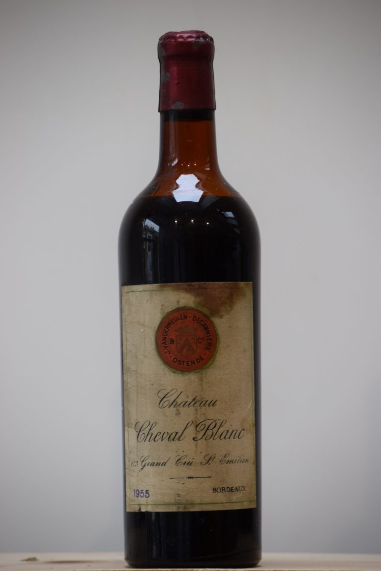 1955 Chateau Cheval Blanc Saint-Emilion Premier Grand Cru Classe A ...