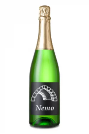Nemo champagne bottle