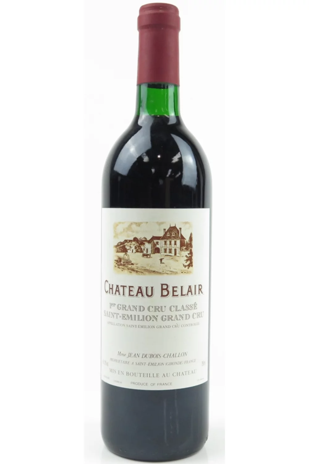 Chateau Belair Saint-Emilion Grand Cru