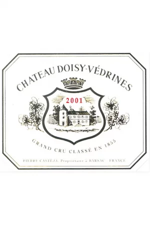 Chateau Doisy Vedrines Sauternes Deuxieme Cru