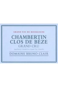 Domaine Bruno Clair Chambertin Clos de Beze Grand Cru