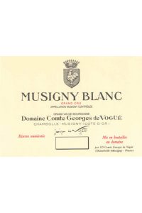 Domaine Comte Georges de Vogue Le Musigny Blanc Grand Cru