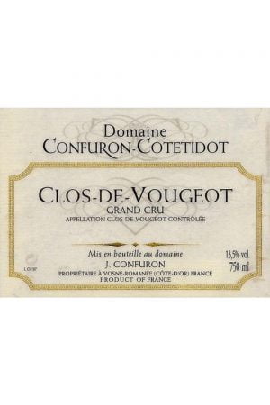 Domaine Confuron-Cotetidot Clos de Vougeot Grand Cru