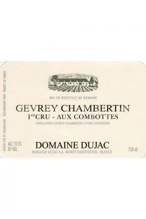 Domaine Dujac Gevrey Chambertin Aux Combottes Premier Cru