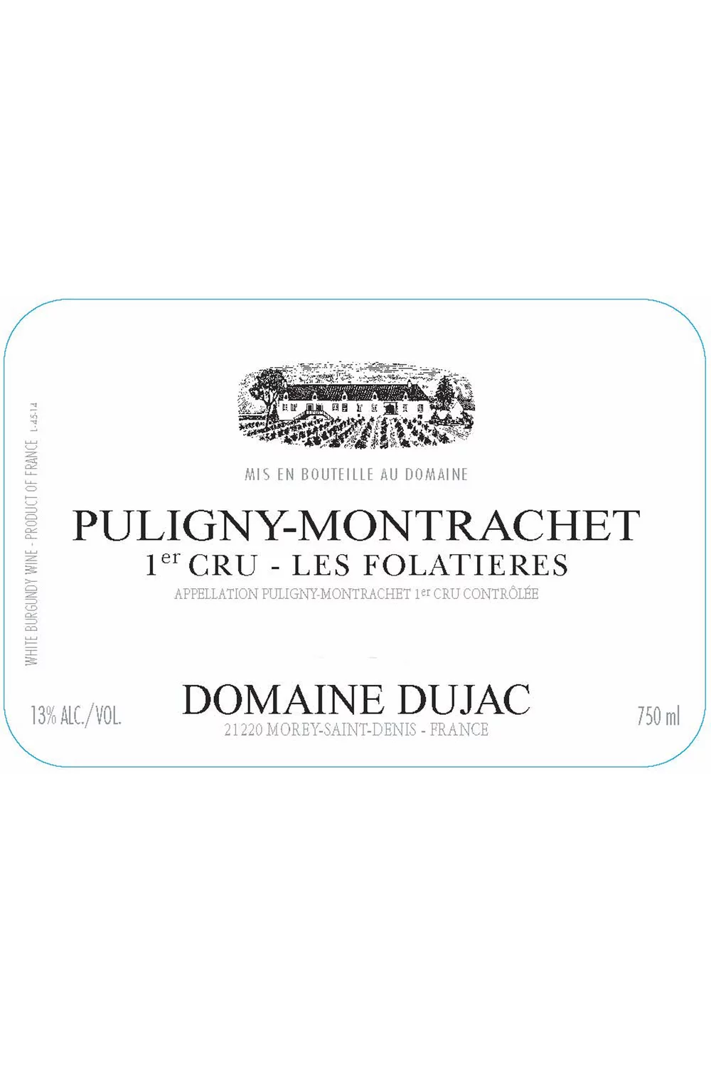 Domaine Dujac Les Folatieres Puligny-Montrachet Premier Cru