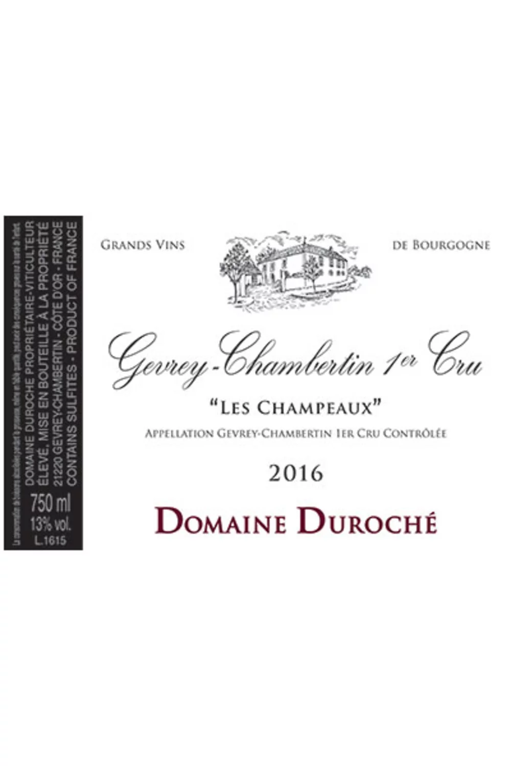 Domaine Duroche Gevrey-Chambertin Champeaux Premier Cru