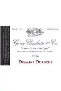 Domaine Duroche Gevrey Chambertin Lavaut Saint Jacques Premier Cru