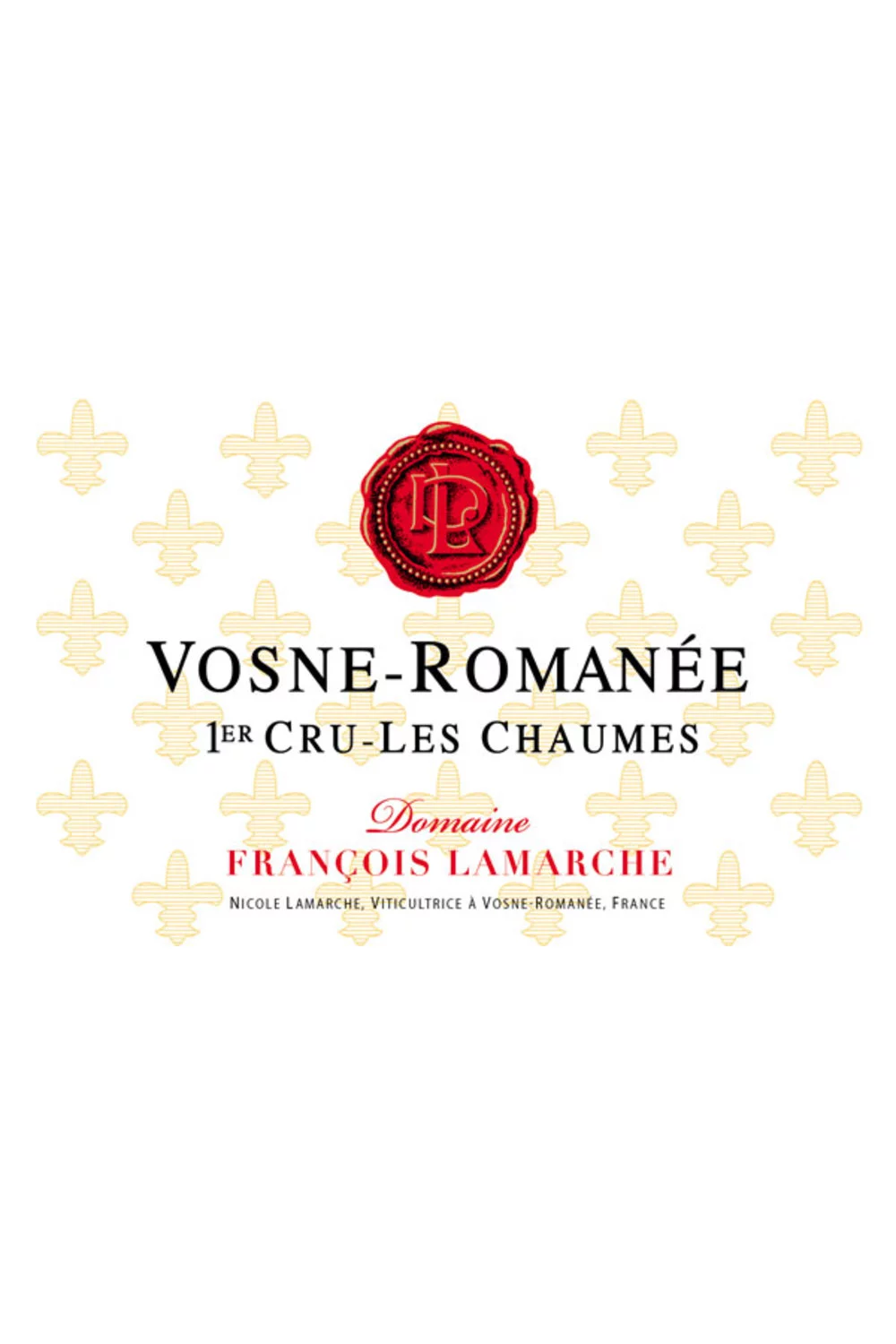 Domaine Francois Lamarche Vosne-Romanee Les Chaumes Premier Cru
