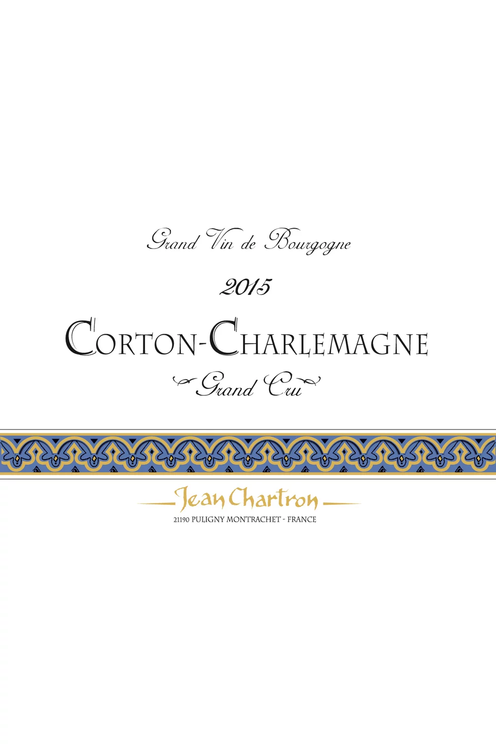 Domaine Jean Chartron Corton-Charlemagne Grand Cru