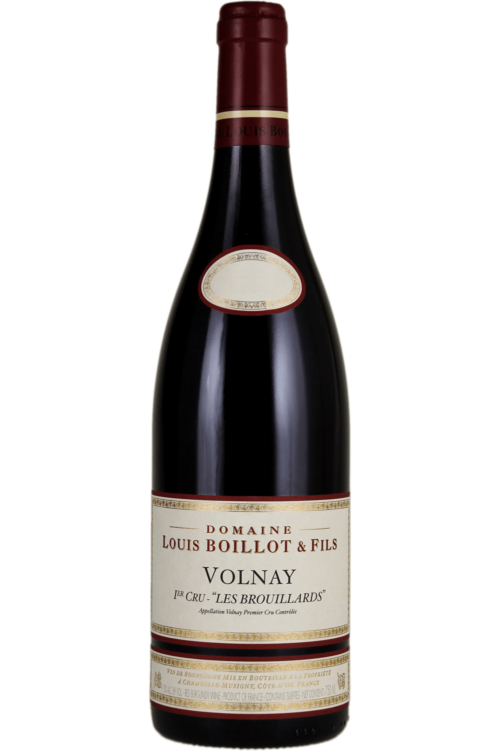 Domaine Louis Boillot Volnay Les Brouillards Premier Cru