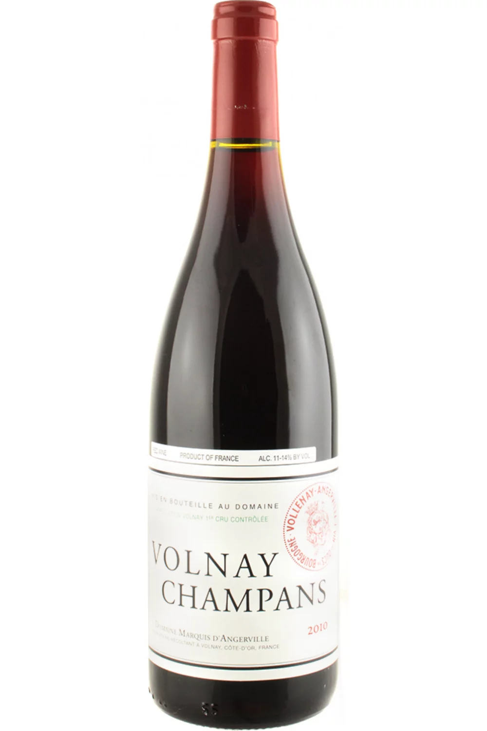 Domaine Marquis d'Angerville Volnay Champans Premier Cru
