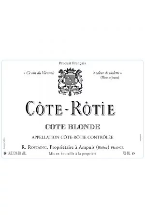 Domaine Rene Rostaing Cote Blonde Cote Rotie