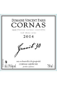 Domaine Vincent Paris Granit 30 Cornas