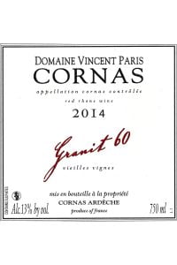 Domaine Vincent Paris Granit 60 Cornas