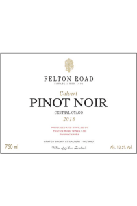 Felton Road Calvert Pinot Noir Bannockburn