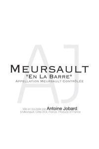 Francois et Antoine Jobard Meursault En La Barre