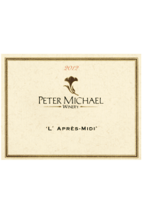 Peter Michael Winery L Apres Midi Sauvignon Blanc Knights Valley
