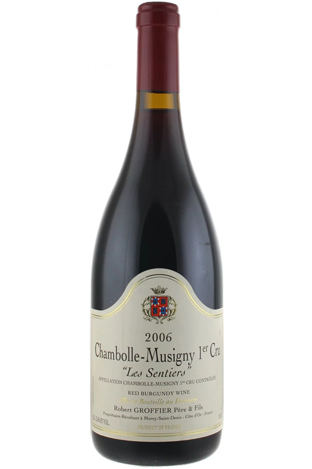 Domaine Robert Groffier Chambolle Musigny Les Sentiers Premier Cru