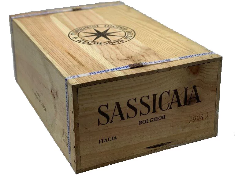 2008 Sassicaia Case