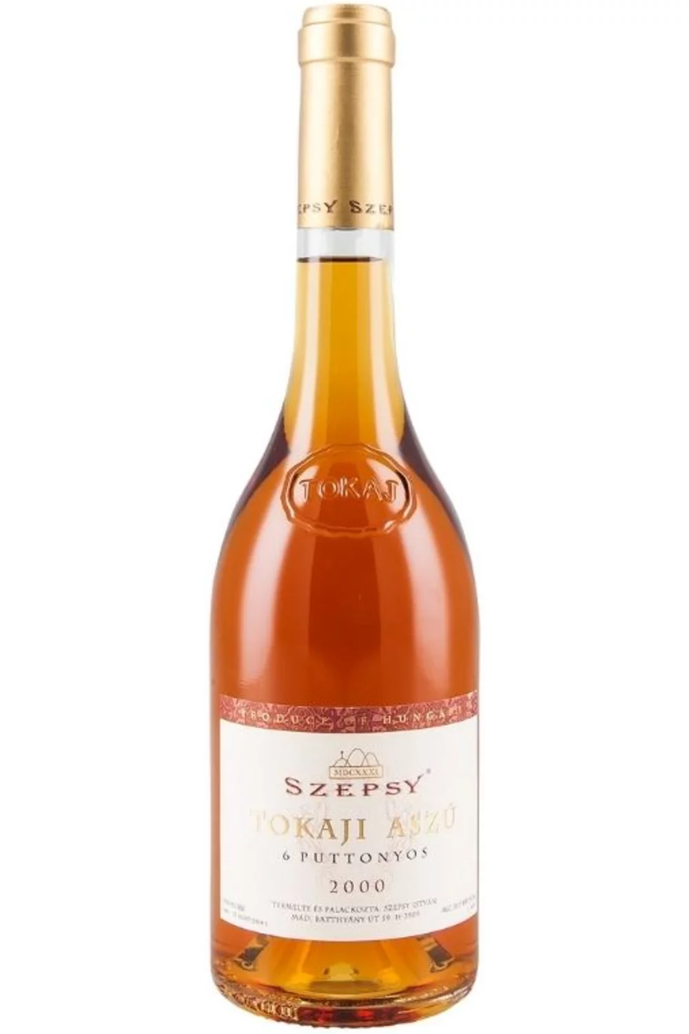 2000 Istvan Szepsy Tokaji Aszu 6 puttonyos