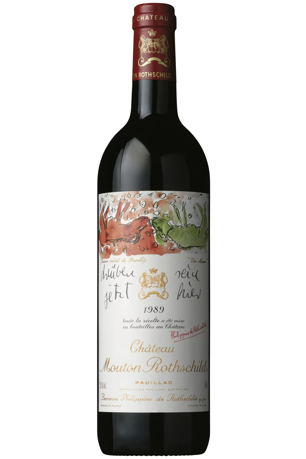 1989 Chateau Mouton Rothschild Pauillac Premier Cru