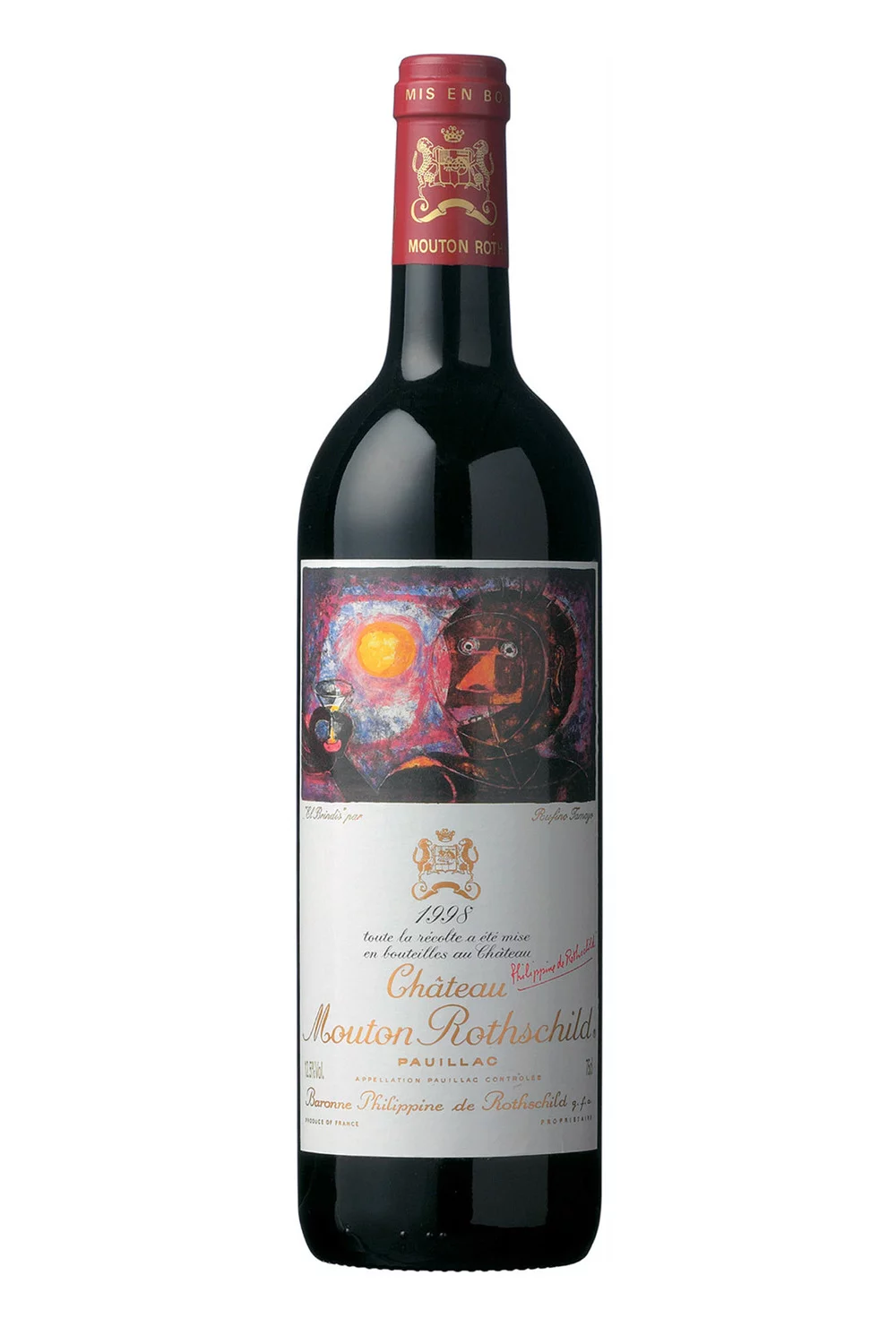 1998 Chateau Mouton Rothschild Pauillac Premier Cru