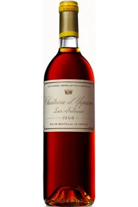 1958 Chateau d'Yquem Sauternes Premier Cru Superieur